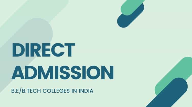 Direct B.tech Admission 