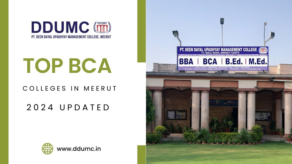 Top BCA Colleges in Meerut – 2024 Updated